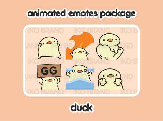 Duck Animated Emotes 1