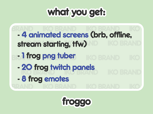 Frog Stream Package