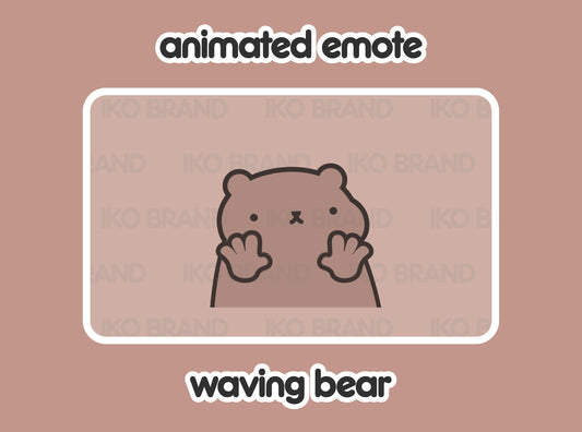 Bear Waving