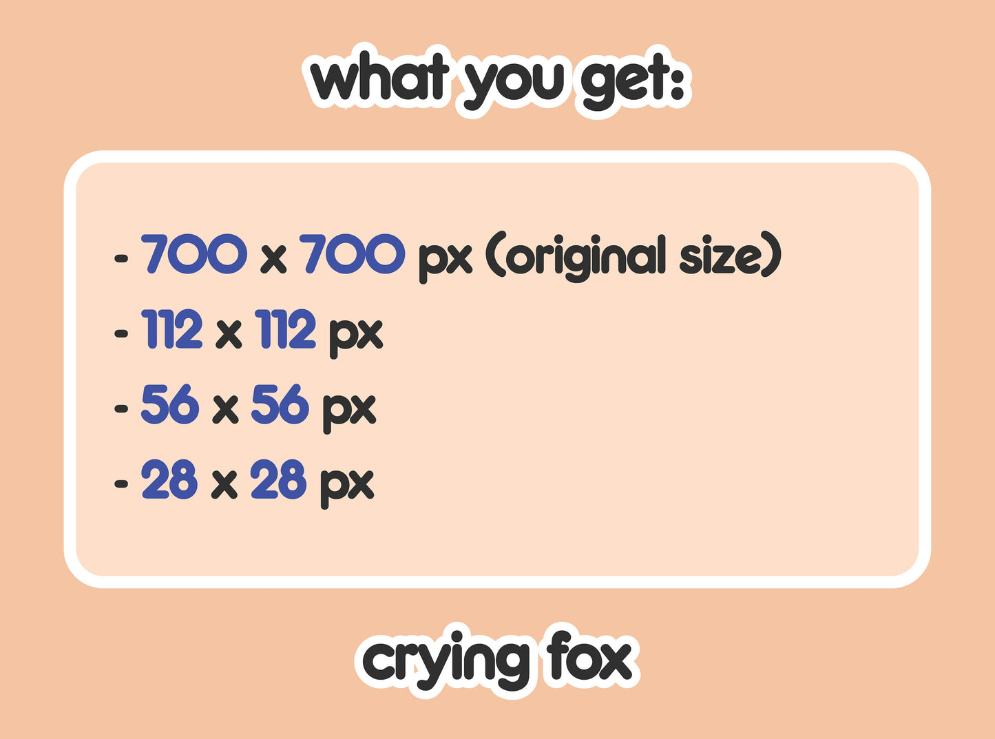 Crying Fox
