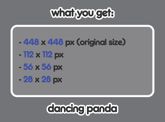 Dancing Panda