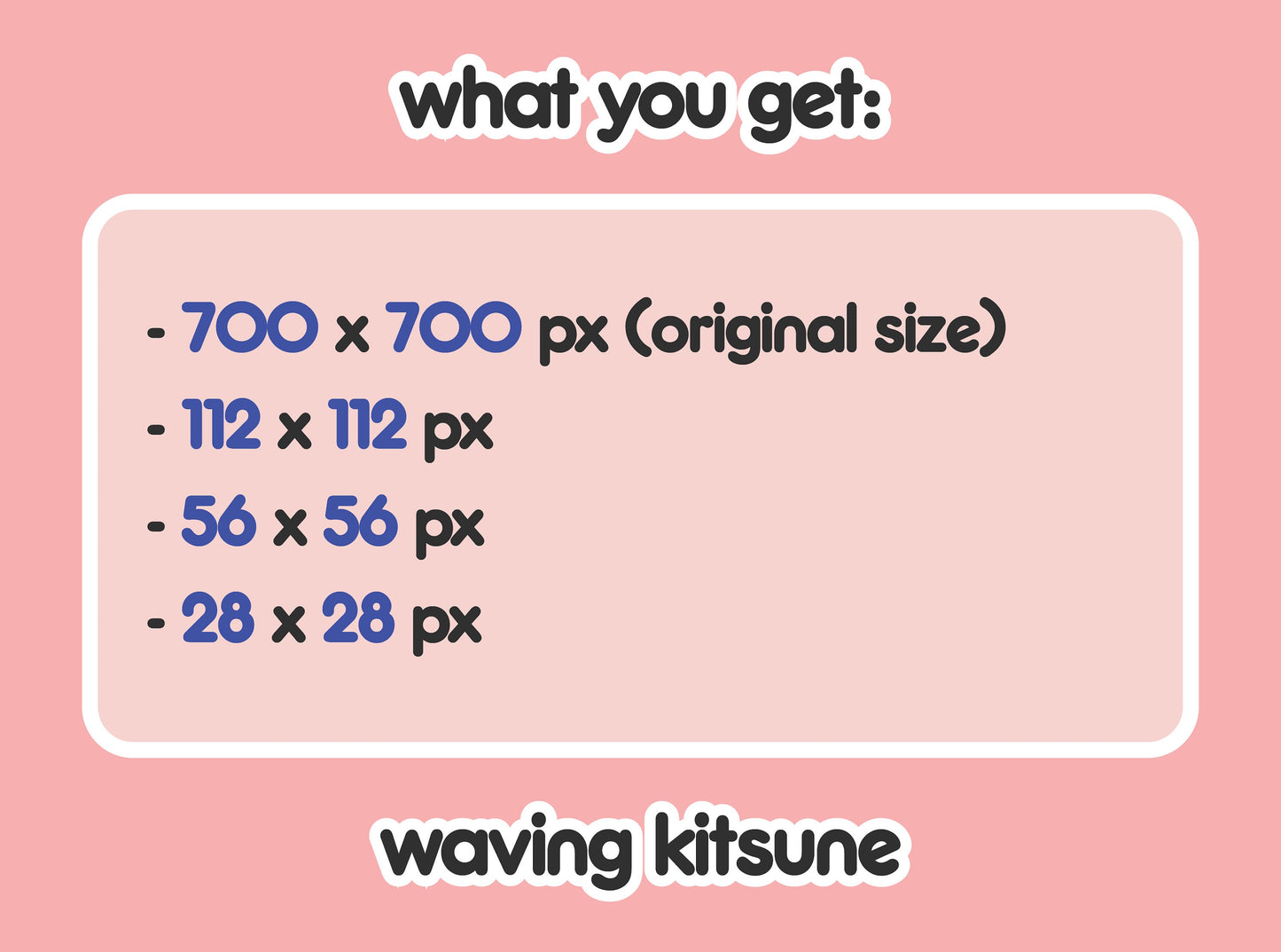 Kitsune Waving