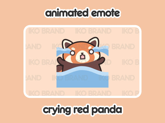 Crying Red Panda