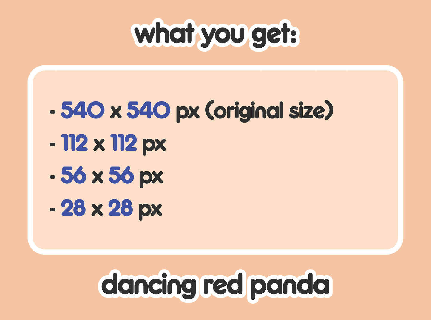 Dancing Red Panda