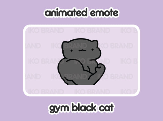 Gym Black Cat