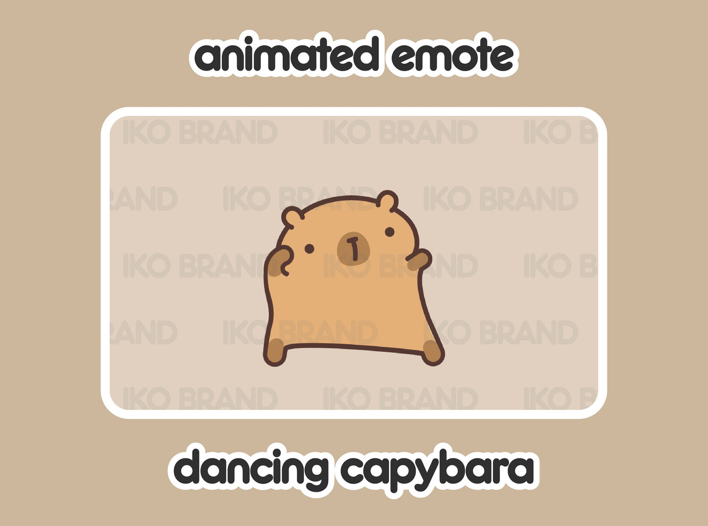 Dancing Capybara