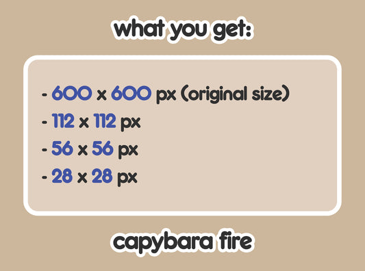 Capybara Fire