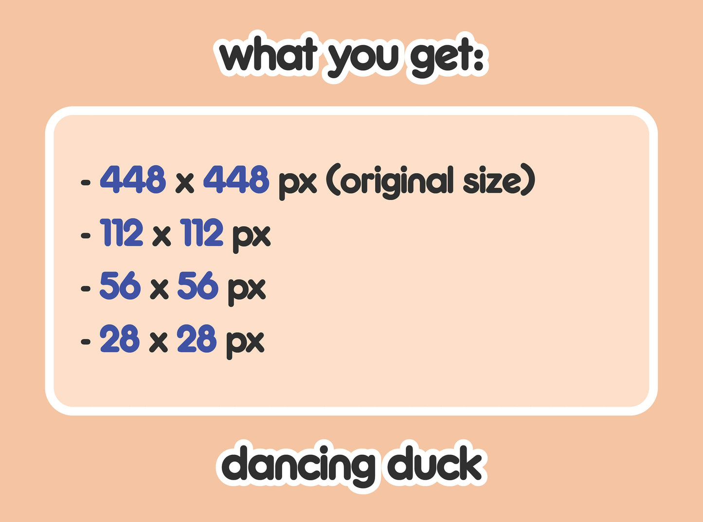 Dancing Duck