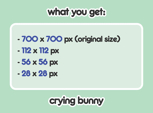Bunny Crying