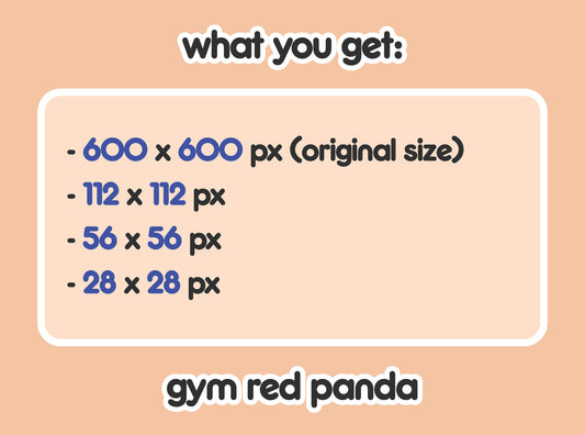 Gym Red Panda