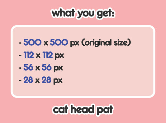 Cat Head Pat