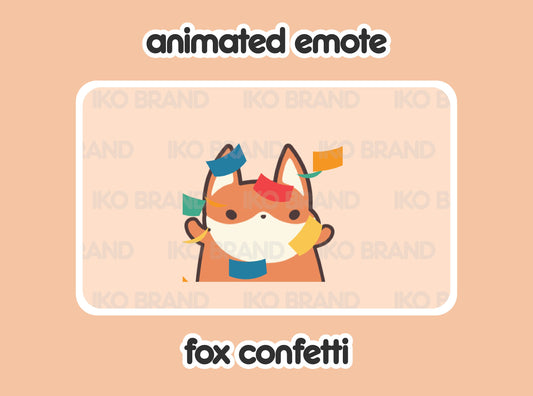 Fox Confetti Party Hype