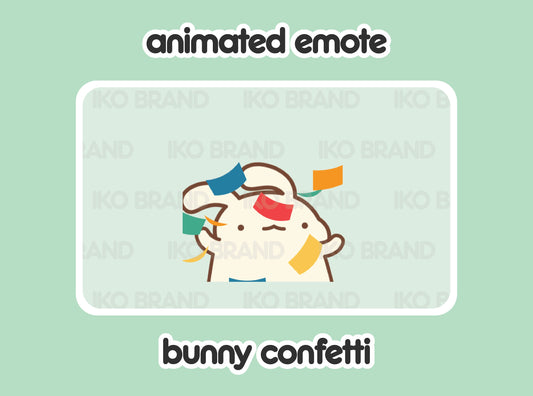 Bunny Confetti Party Hype