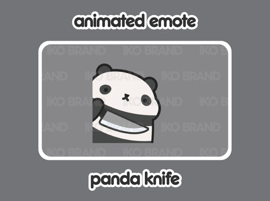 Panda Evil Knife Stabbing