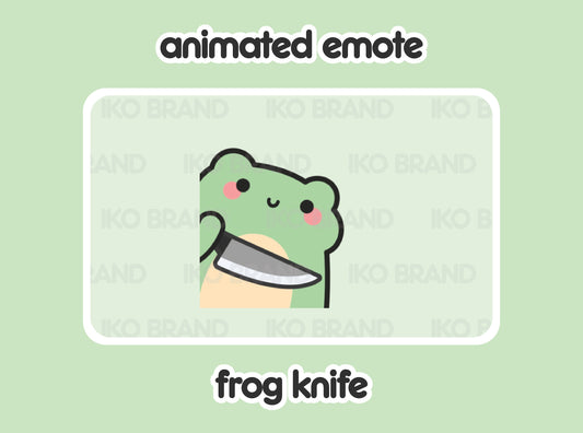 Frog Evil Knife Stabbing