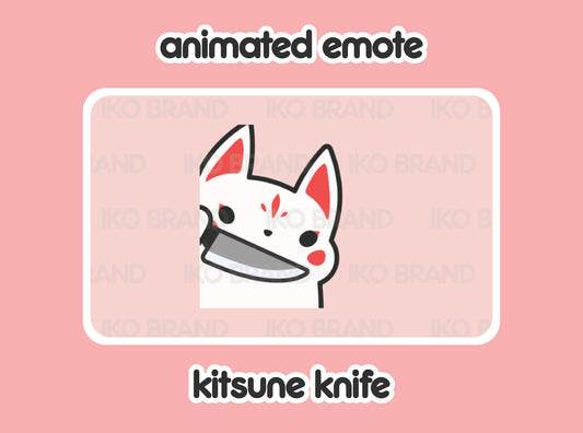 Kitsune Evil Knife Stabbing