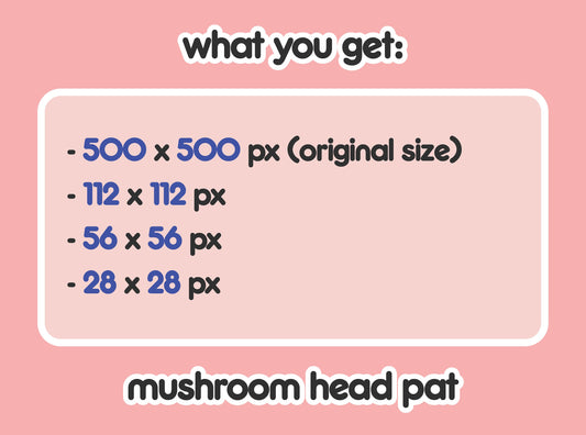 Mushroom Head Pat