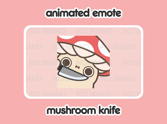 Mushroom Evil Knife Stabbing