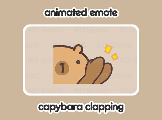Capybara Clapping