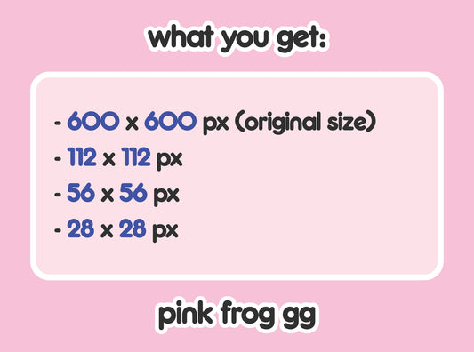 Pink Frog GG