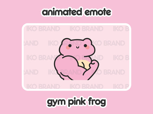 Gym Pink Frog