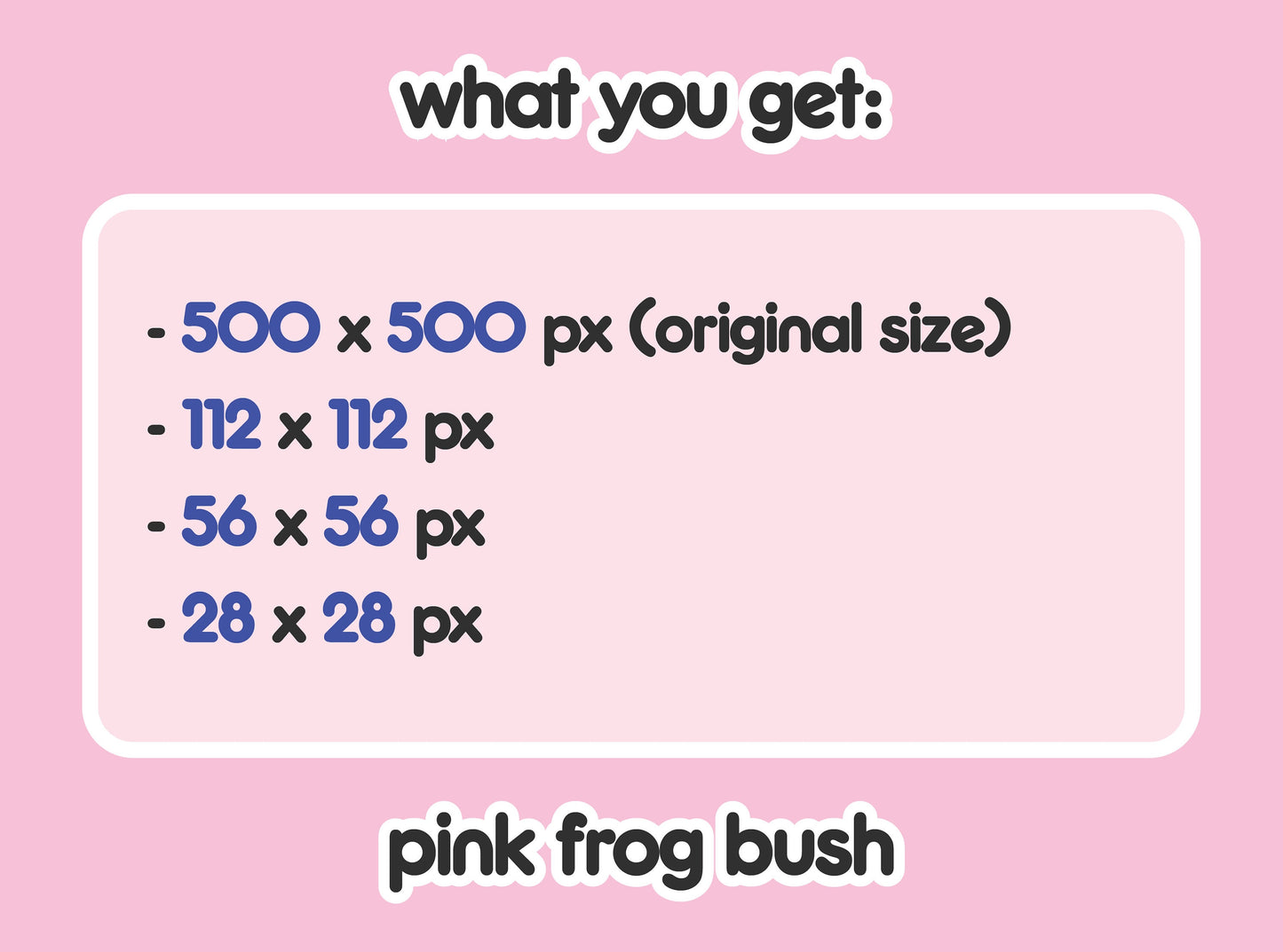 Pink Frog Hiding Bush