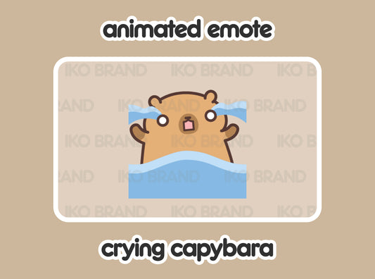 Crying Capybara
