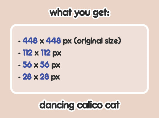 Dancing Calico Cat