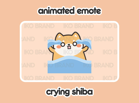 Crying Shiba Inu
