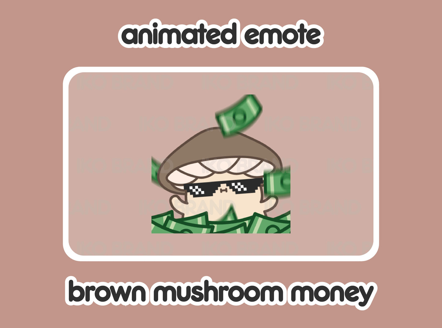 Brown Mushroom Rich Money Hype