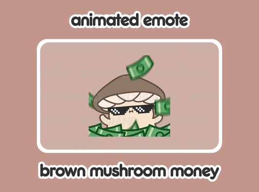 Brown Mushroom Rich Money Hype
