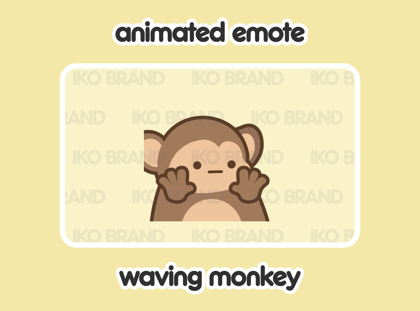 Monkey Waving