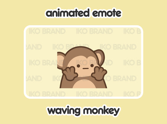 Monkey Waving