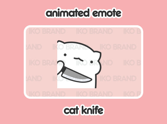 Cat Evil Knife Stabbing