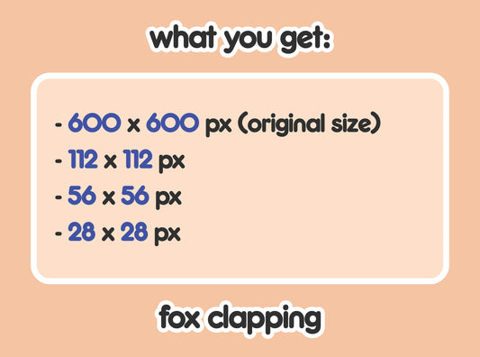 Fox Clapping