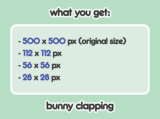 Bunny Clapping