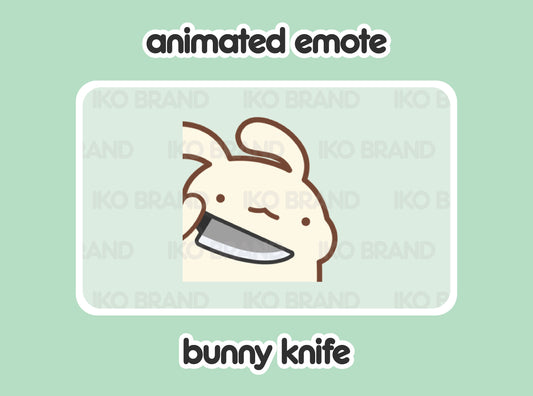 Bunny Evil Knife Stabbing