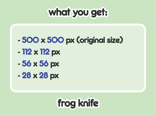 Frog Evil Knife Stabbing