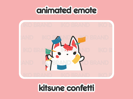 Kitsune Confetti Party Hype