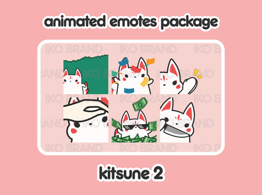 Kitsune Animated Emotes 2