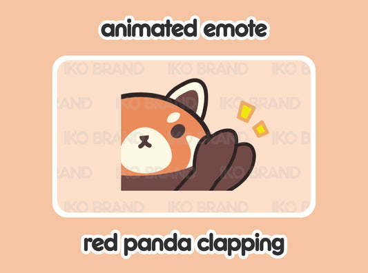 Red Panda Clapping