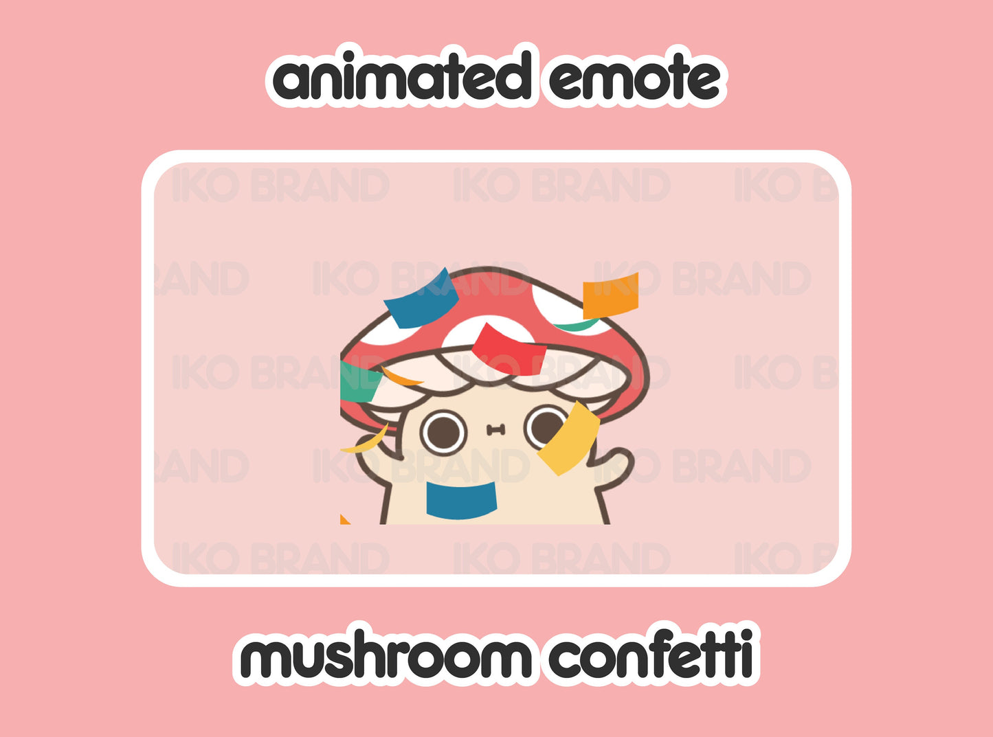 Mushroom Confetti Party Hype