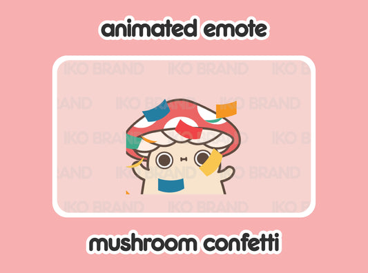 Mushroom Confetti Party Hype
