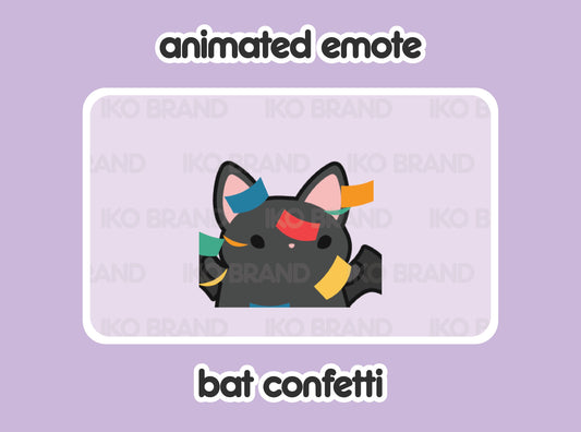 Bat Confetti Party Hype