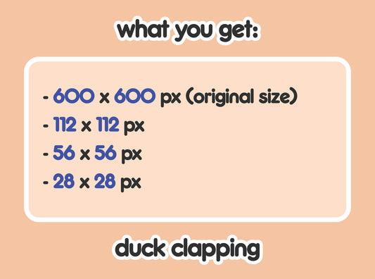 Duck Clapping