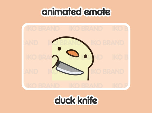 Duck Evil Knife Stabbing