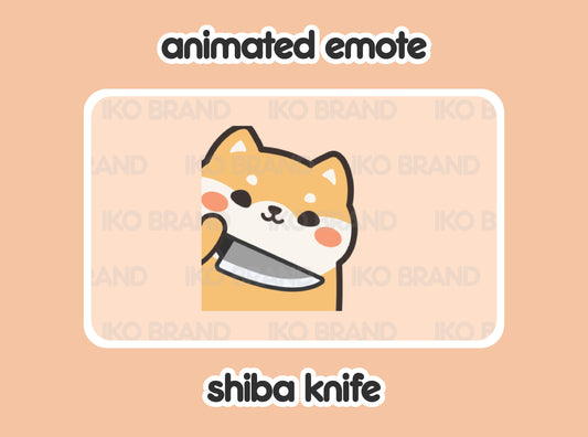 Shiba Evil Knife Stabbing