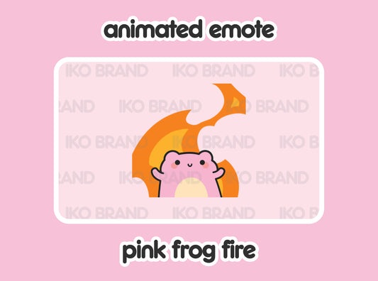 Pink Frog Fire