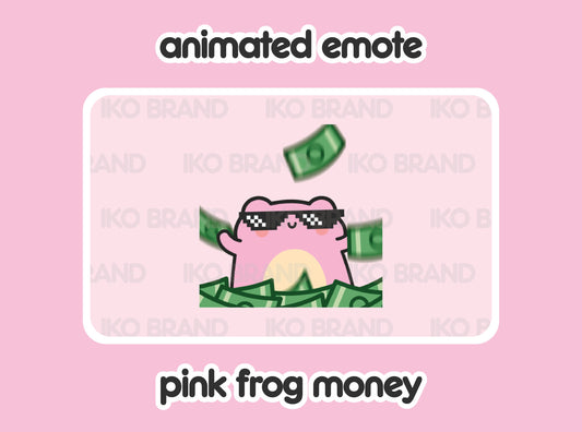 Pink Frog Rich Money Hype
