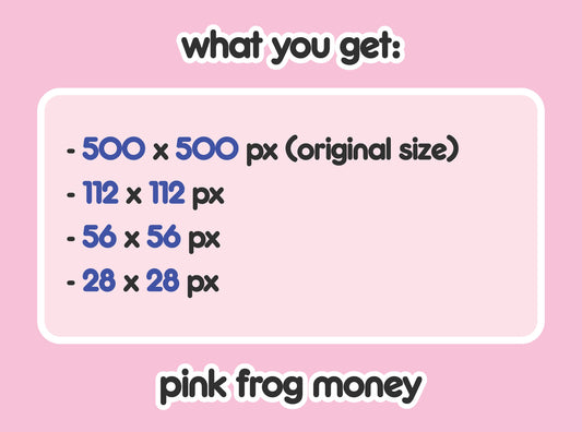 Pink Frog Rich Money Hype
